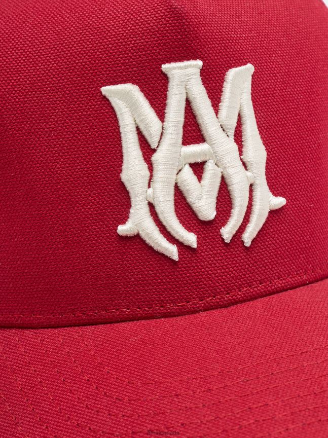 Accessories AMIRI Ma Logo Trucker Hat Red Unisex ZXNJX8435