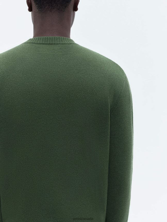 Clothing AMIRI Brand Stack Crewneck Spindle Tree Men ZXNJX8122