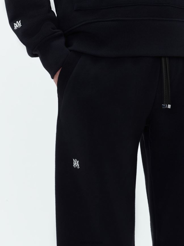 Clothing AMIRI Brand Staggered Sweatpant Black Men ZXNJX8158