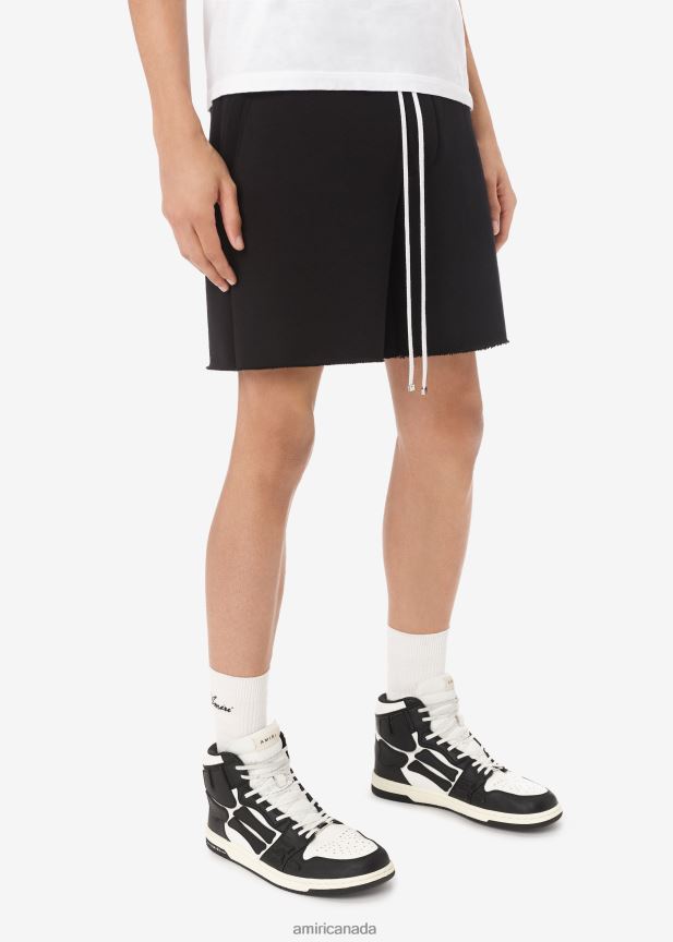 Clothing AMIRI Brand Core Logo Sweatshorts Black Men ZXNJX8183