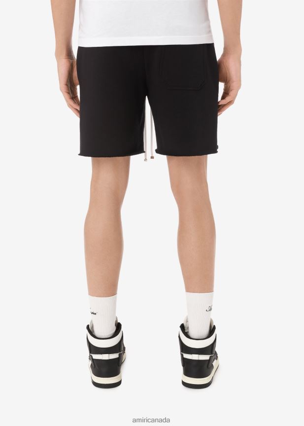 Clothing AMIRI Brand Core Logo Sweatshorts Black Men ZXNJX8183