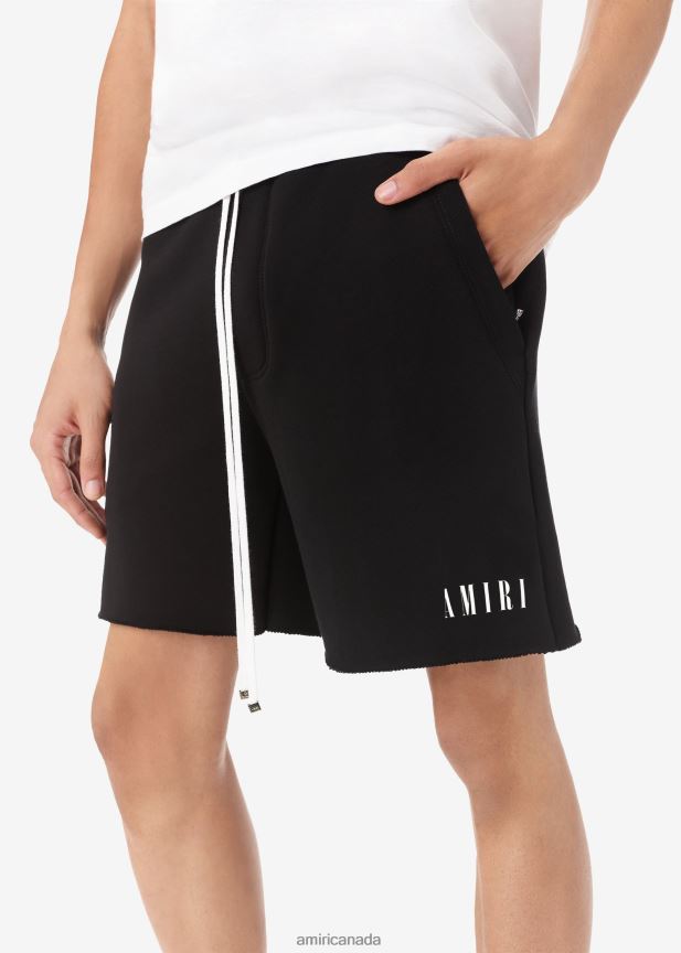 Clothing AMIRI Brand Core Logo Sweatshorts Black Men ZXNJX8183