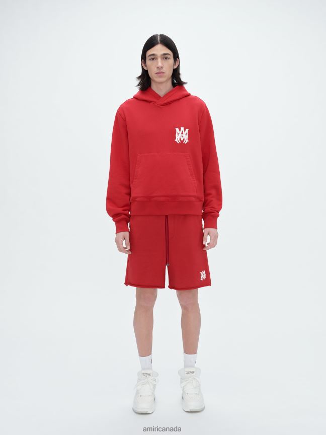 Clothing AMIRI M.A. Logo Short Red Men ZXNJX8181