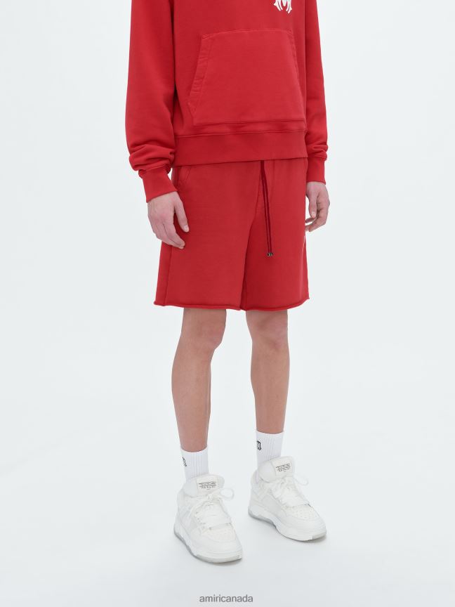Clothing AMIRI M.A. Logo Short Red Men ZXNJX8181