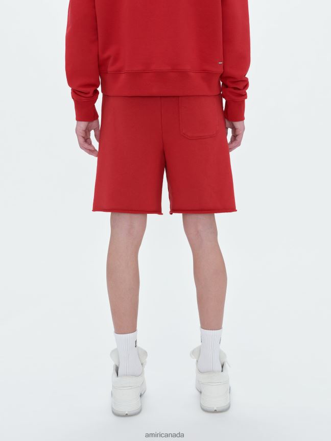 Clothing AMIRI M.A. Logo Short Red Men ZXNJX8181