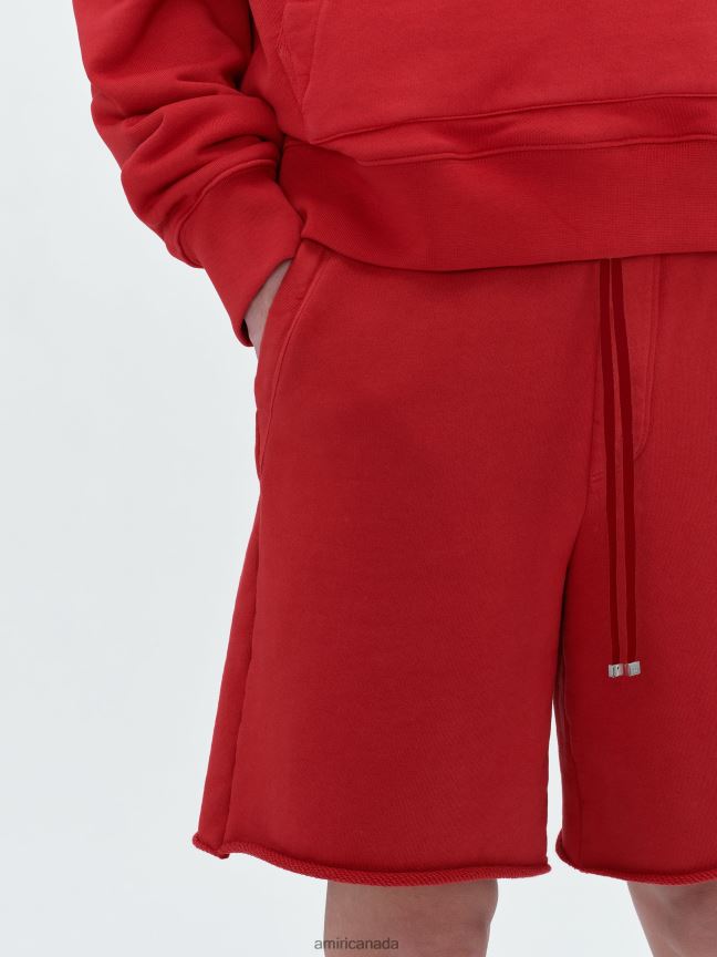 Clothing AMIRI M.A. Logo Short Red Men ZXNJX8181
