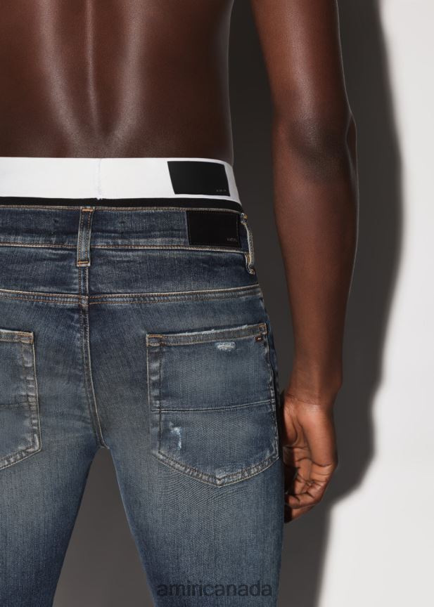 Clothing AMIRI Brand Front Label Boxers Black/White Men ZXNJX8191