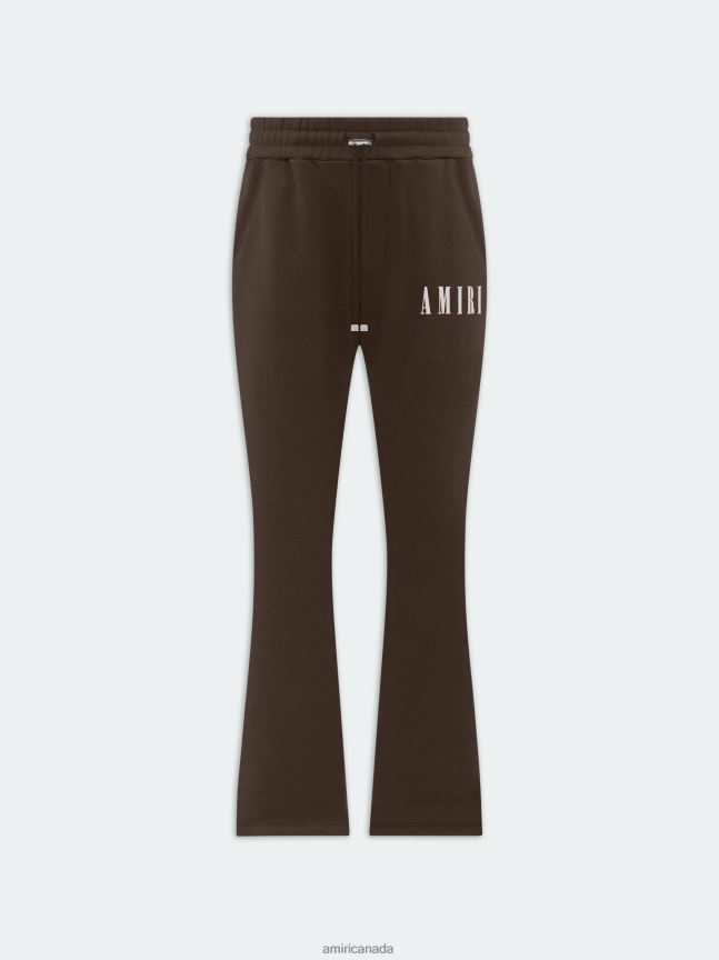 Clothing AMIRI Core Logo Flare Sweatpant Brown Women ZXNJX8282