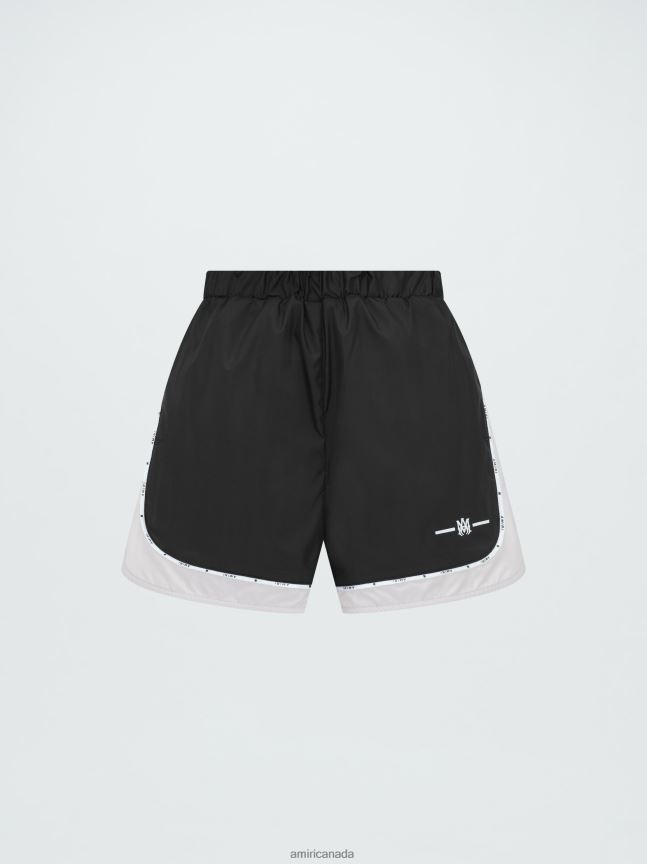 Clothing AMIRI Nylon Ma Track Short Black Women ZXNJX8299